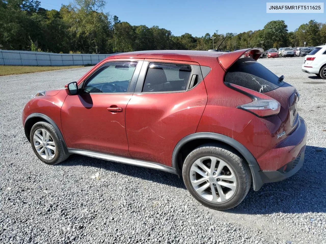 2015 Nissan Juke S VIN: JN8AF5MR1FT511625 Lot: 75834154