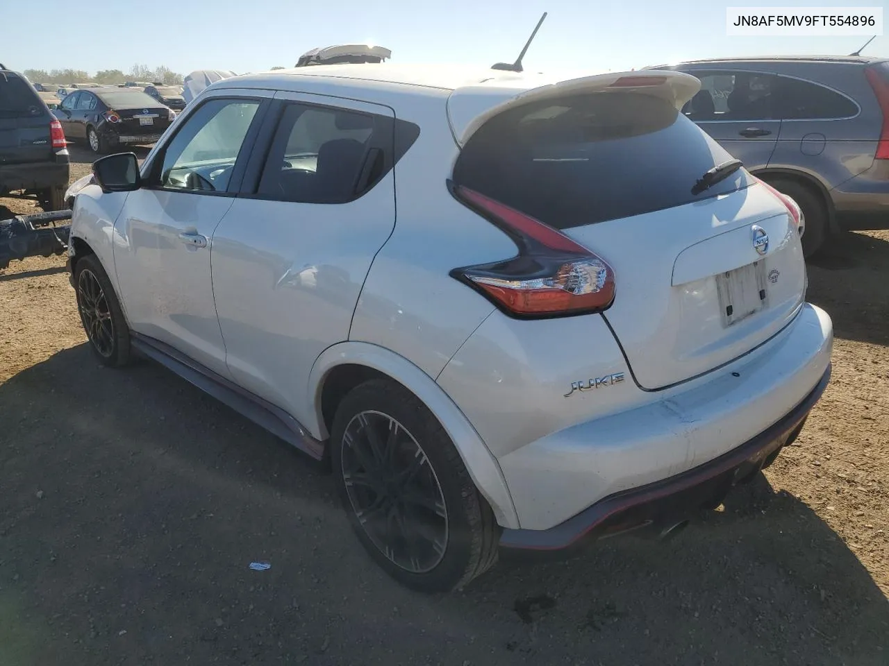 2015 Nissan Juke S VIN: JN8AF5MV9FT554896 Lot: 75928814