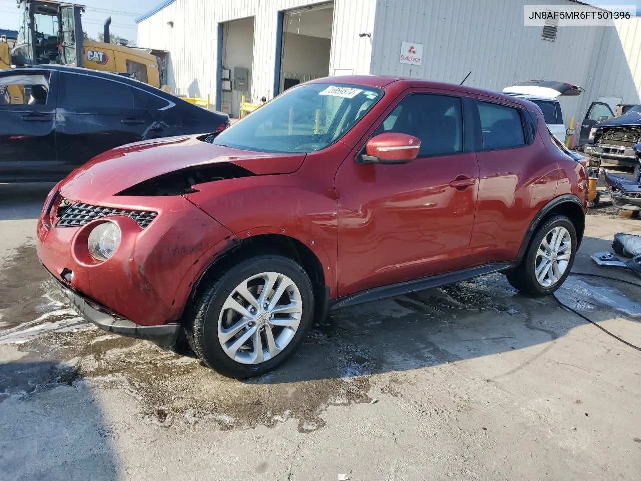 2015 Nissan Juke S VIN: JN8AF5MR6FT501396 Lot: 75959574