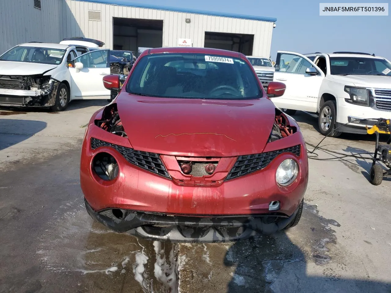 2015 Nissan Juke S VIN: JN8AF5MR6FT501396 Lot: 75959574