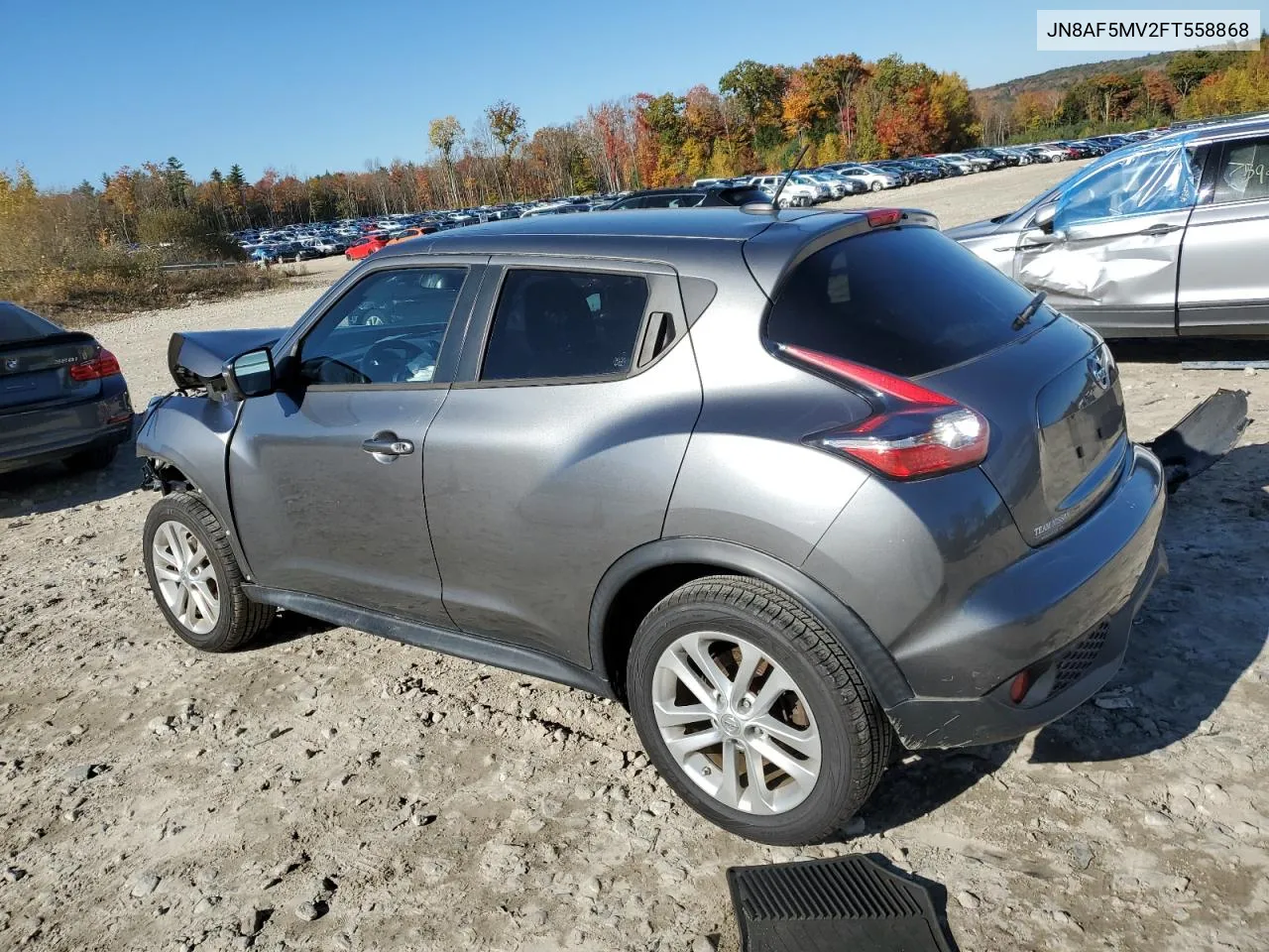 2015 Nissan Juke S VIN: JN8AF5MV2FT558868 Lot: 76674774