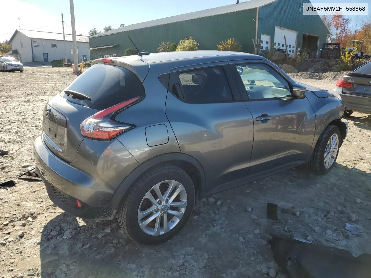 2015 Nissan Juke S VIN: JN8AF5MV2FT558868 Lot: 76674774