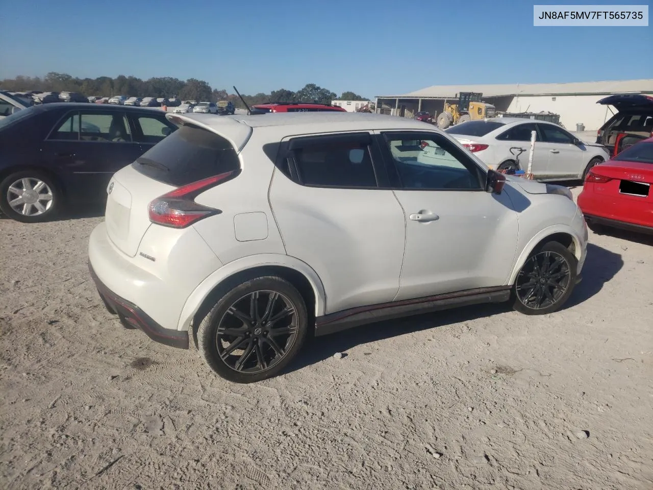 2015 Nissan Juke S VIN: JN8AF5MV7FT565735 Lot: 76984124