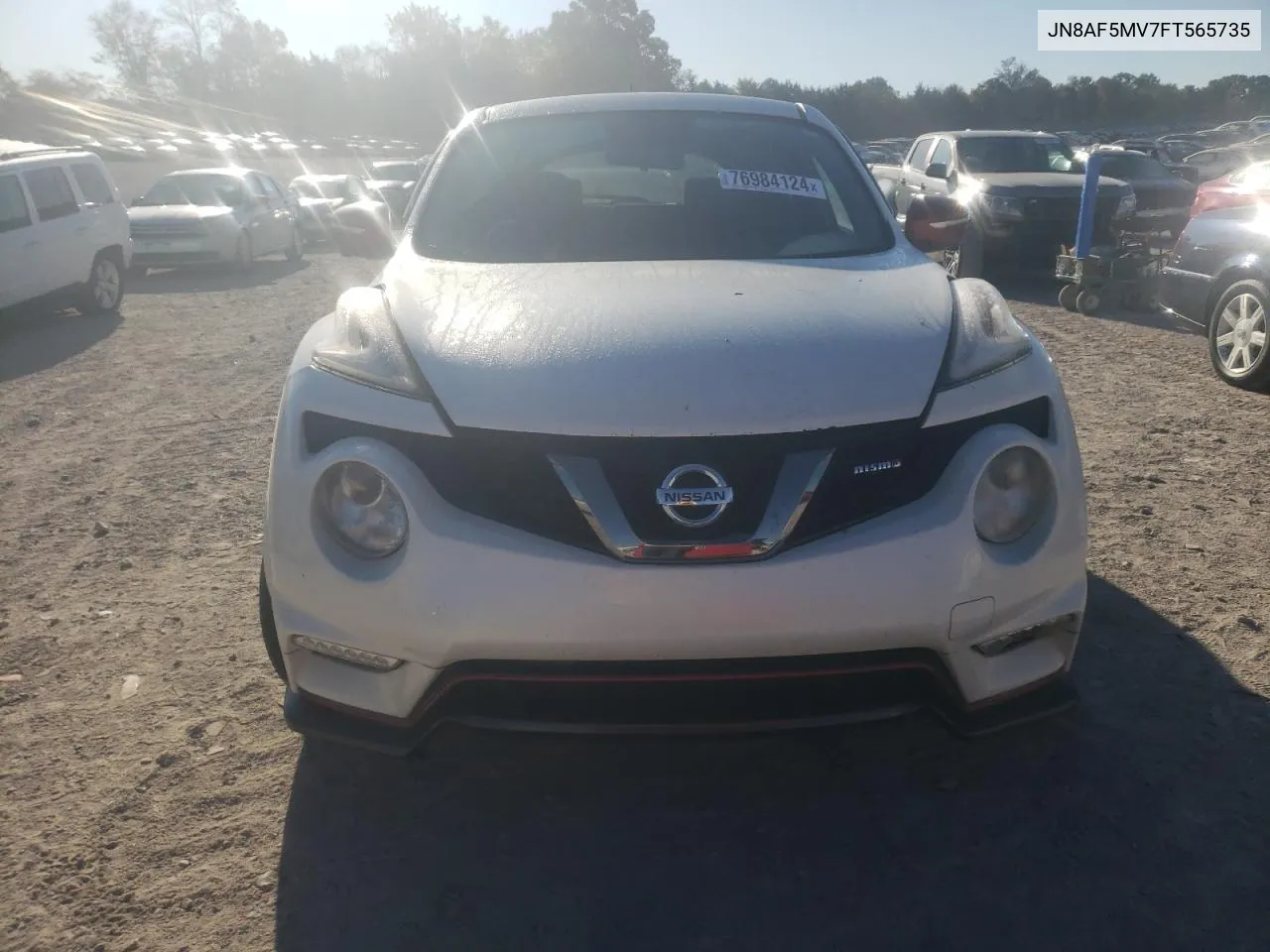 2015 Nissan Juke S VIN: JN8AF5MV7FT565735 Lot: 76984124