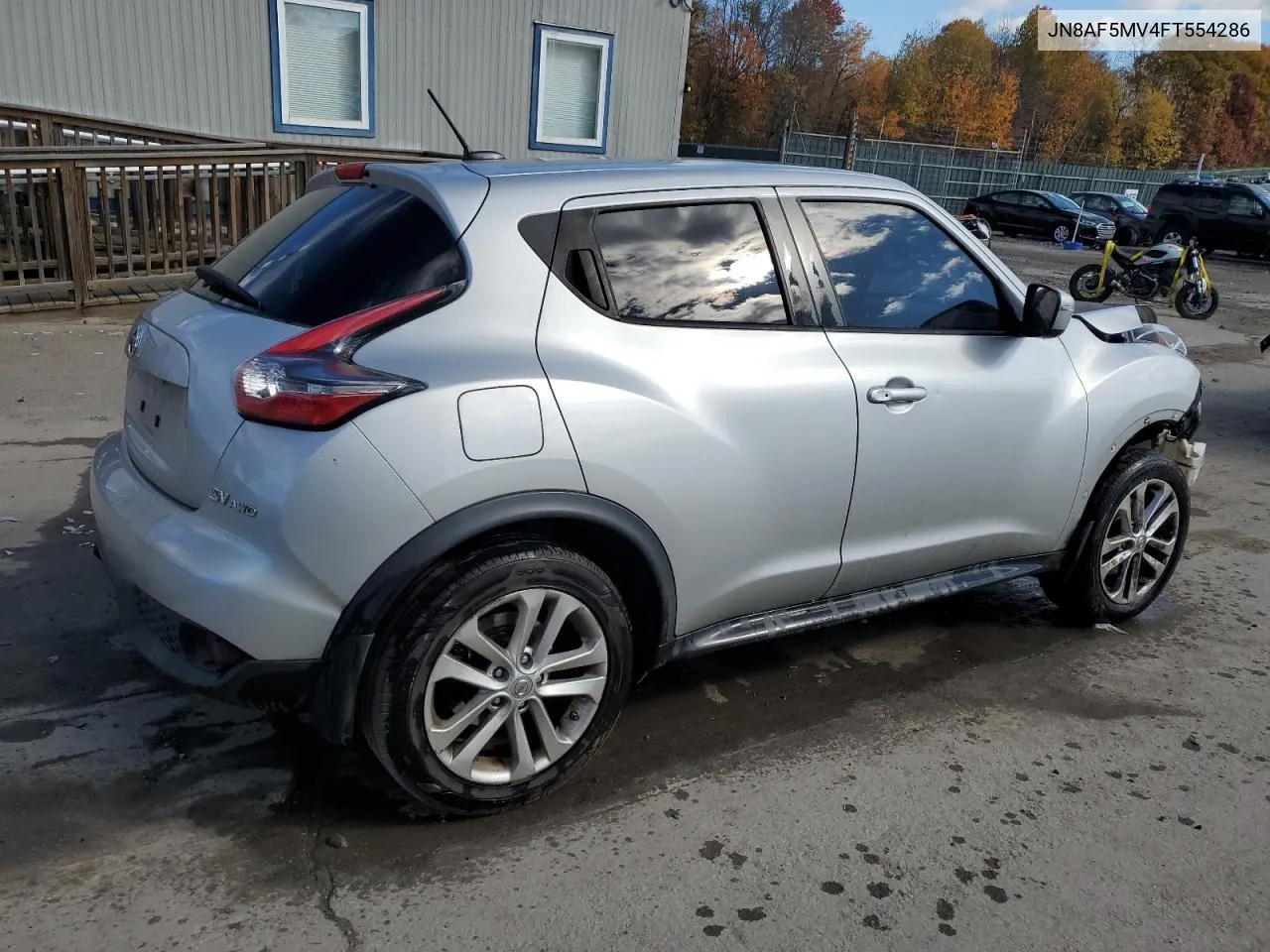 2015 Nissan Juke S VIN: JN8AF5MV4FT554286 Lot: 77406804