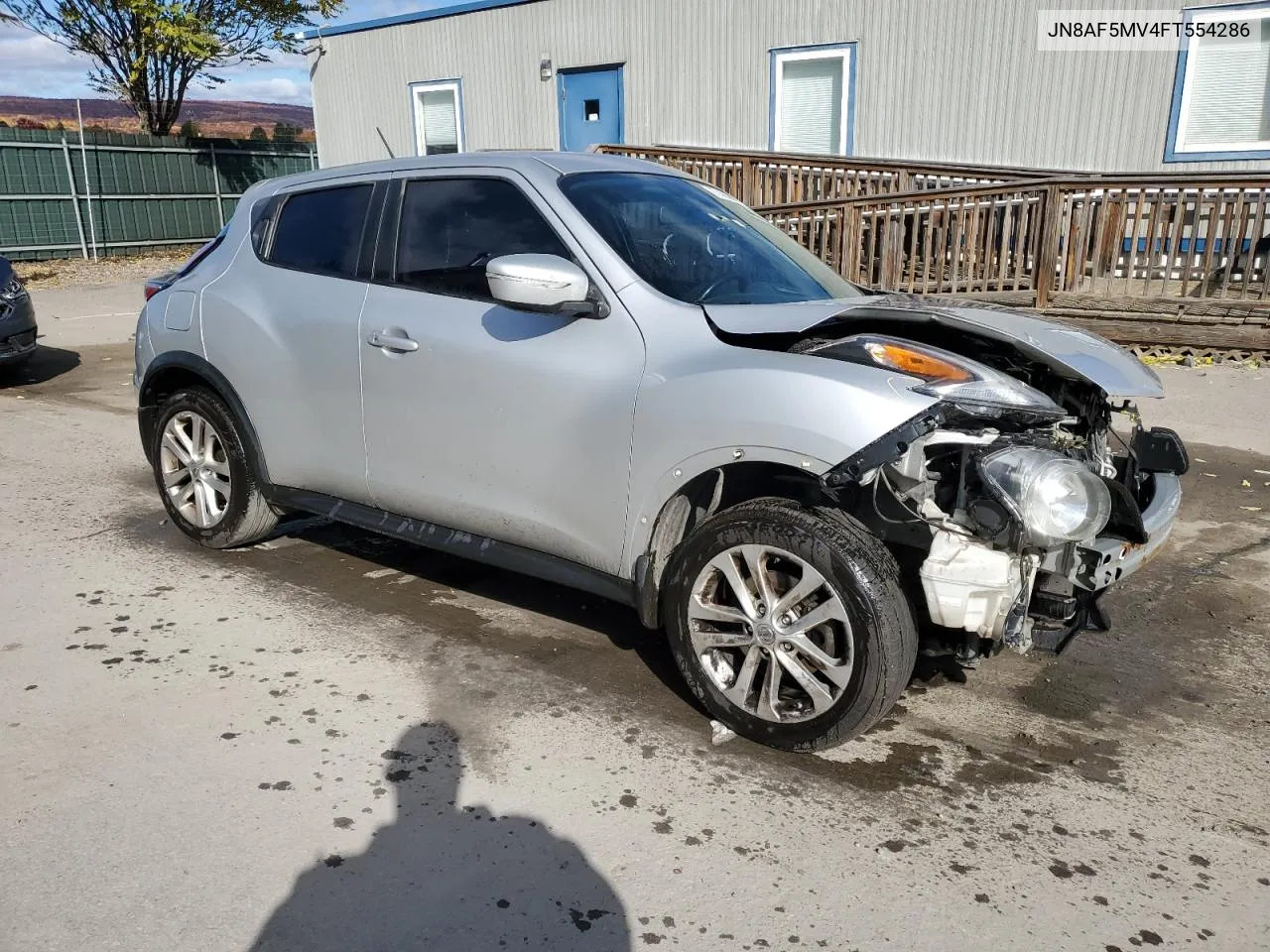 2015 Nissan Juke S VIN: JN8AF5MV4FT554286 Lot: 77406804