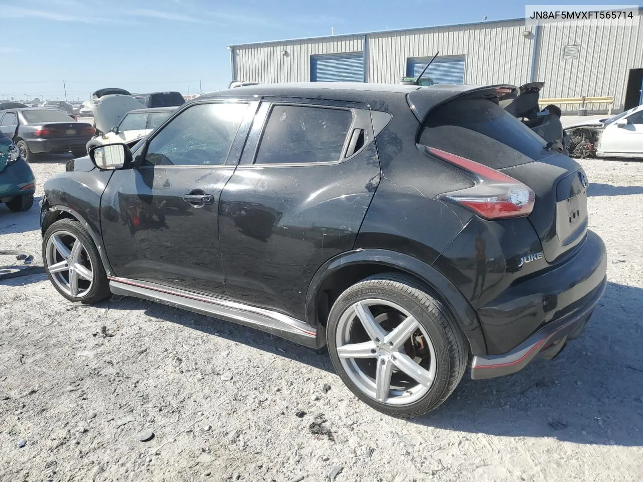 2015 Nissan Juke S VIN: JN8AF5MVXFT565714 Lot: 78072384