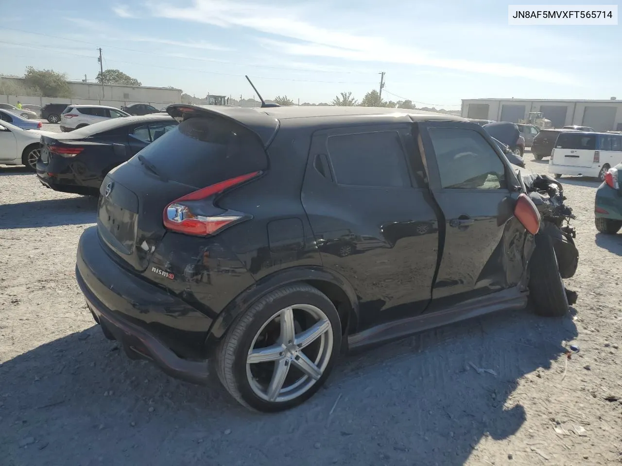 2015 Nissan Juke S VIN: JN8AF5MVXFT565714 Lot: 78072384