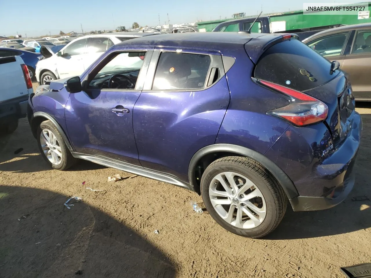 2015 Nissan Juke S VIN: JN8AF5MV8FT554727 Lot: 78092954