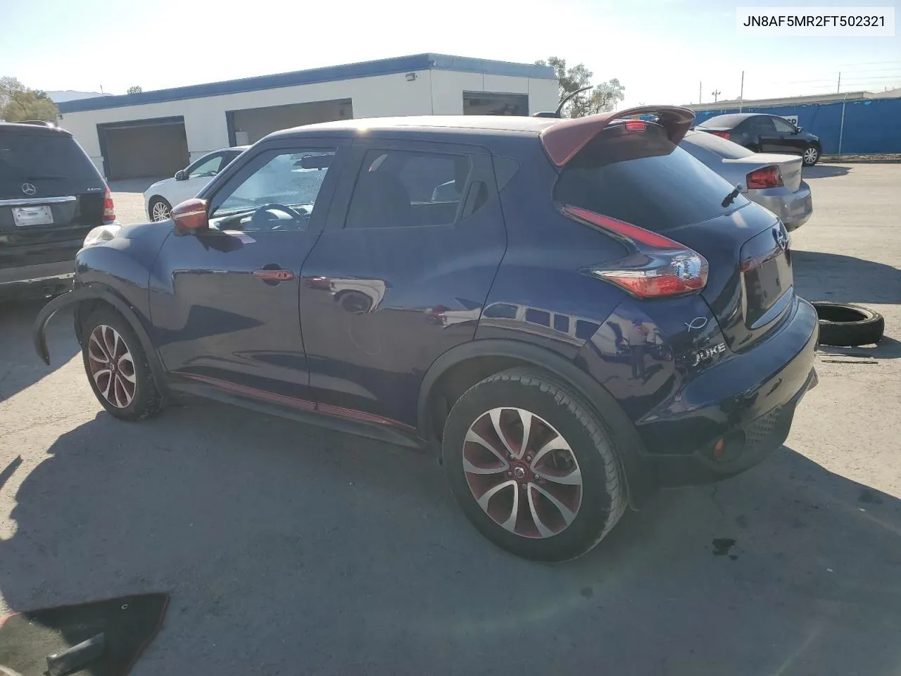 2015 Nissan Juke S VIN: JN8AF5MR2FT502321 Lot: 78452794