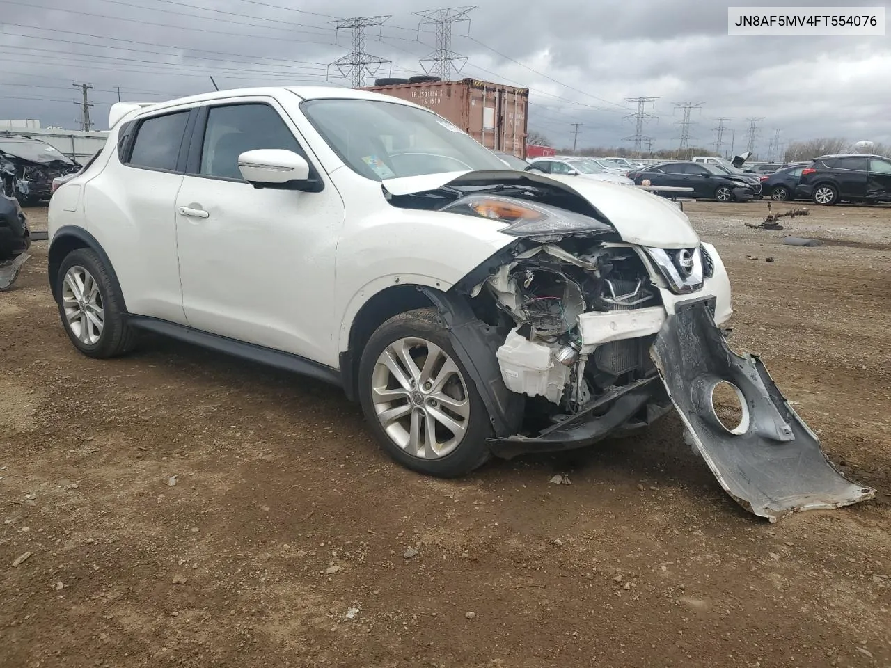 2015 Nissan Juke S VIN: JN8AF5MV4FT554076 Lot: 78635694