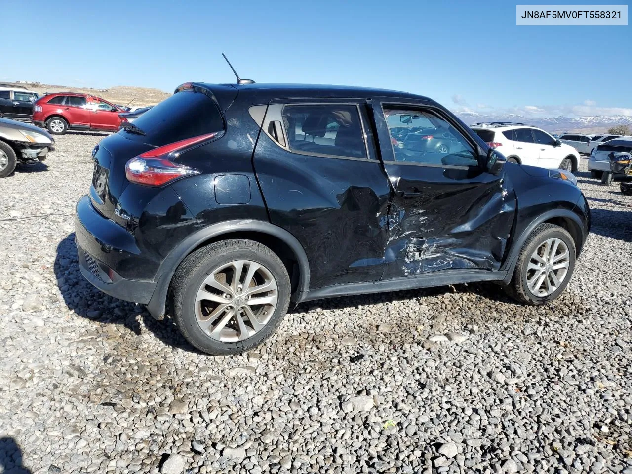 2015 Nissan Juke S VIN: JN8AF5MV0FT558321 Lot: 79306184