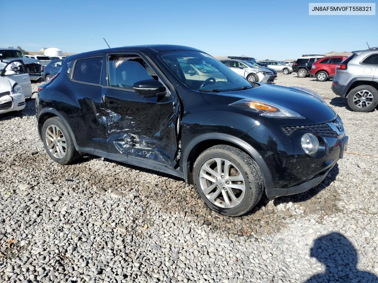 2015 Nissan Juke S VIN: JN8AF5MV0FT558321 Lot: 79306184