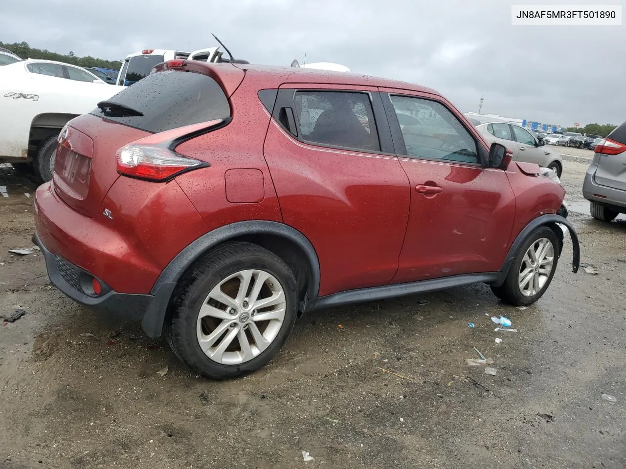 2015 Nissan Juke S VIN: JN8AF5MR3FT501890 Lot: 79630774