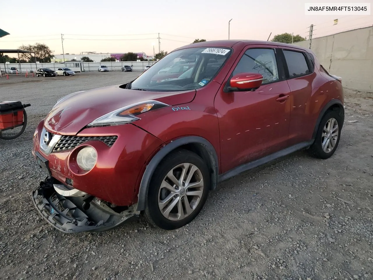 2015 Nissan Juke S VIN: JN8AF5MR4FT513045 Lot: 79967924