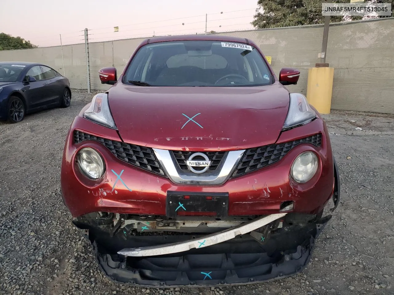 2015 Nissan Juke S VIN: JN8AF5MR4FT513045 Lot: 79967924