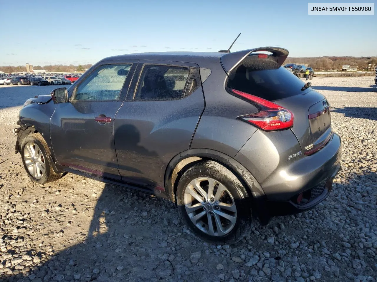 2015 Nissan Juke S VIN: JN8AF5MV0FT550980 Lot: 80062054