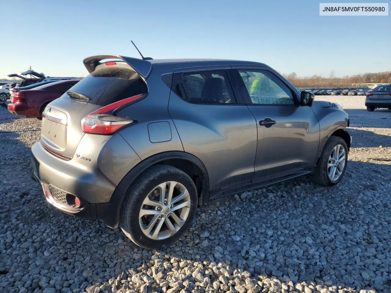 2015 Nissan Juke S VIN: JN8AF5MV0FT550980 Lot: 80062054