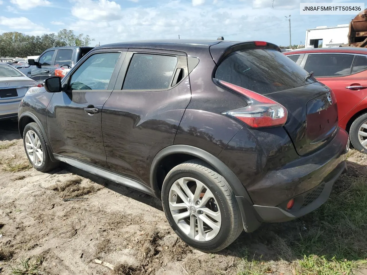 2015 Nissan Juke S VIN: JN8AF5MR1FT505436 Lot: 80802414