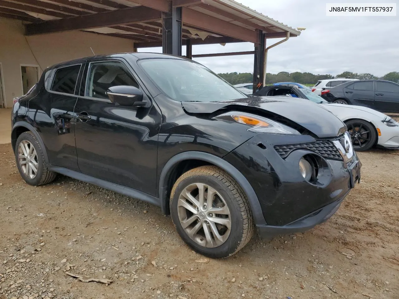 2015 Nissan Juke S VIN: JN8AF5MV1FT557937 Lot: 80978734