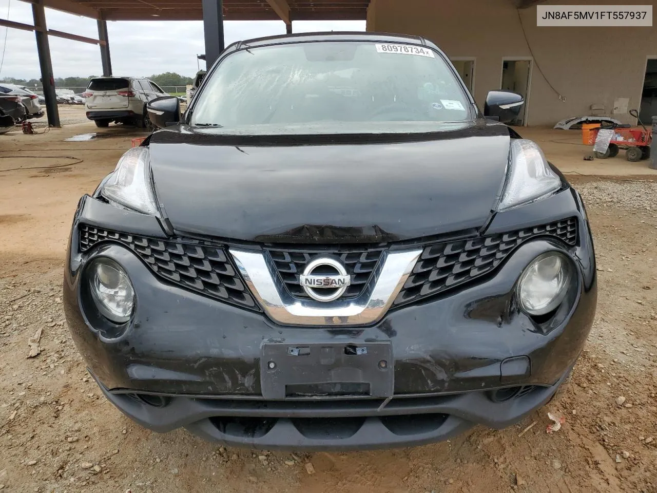 2015 Nissan Juke S VIN: JN8AF5MV1FT557937 Lot: 80978734