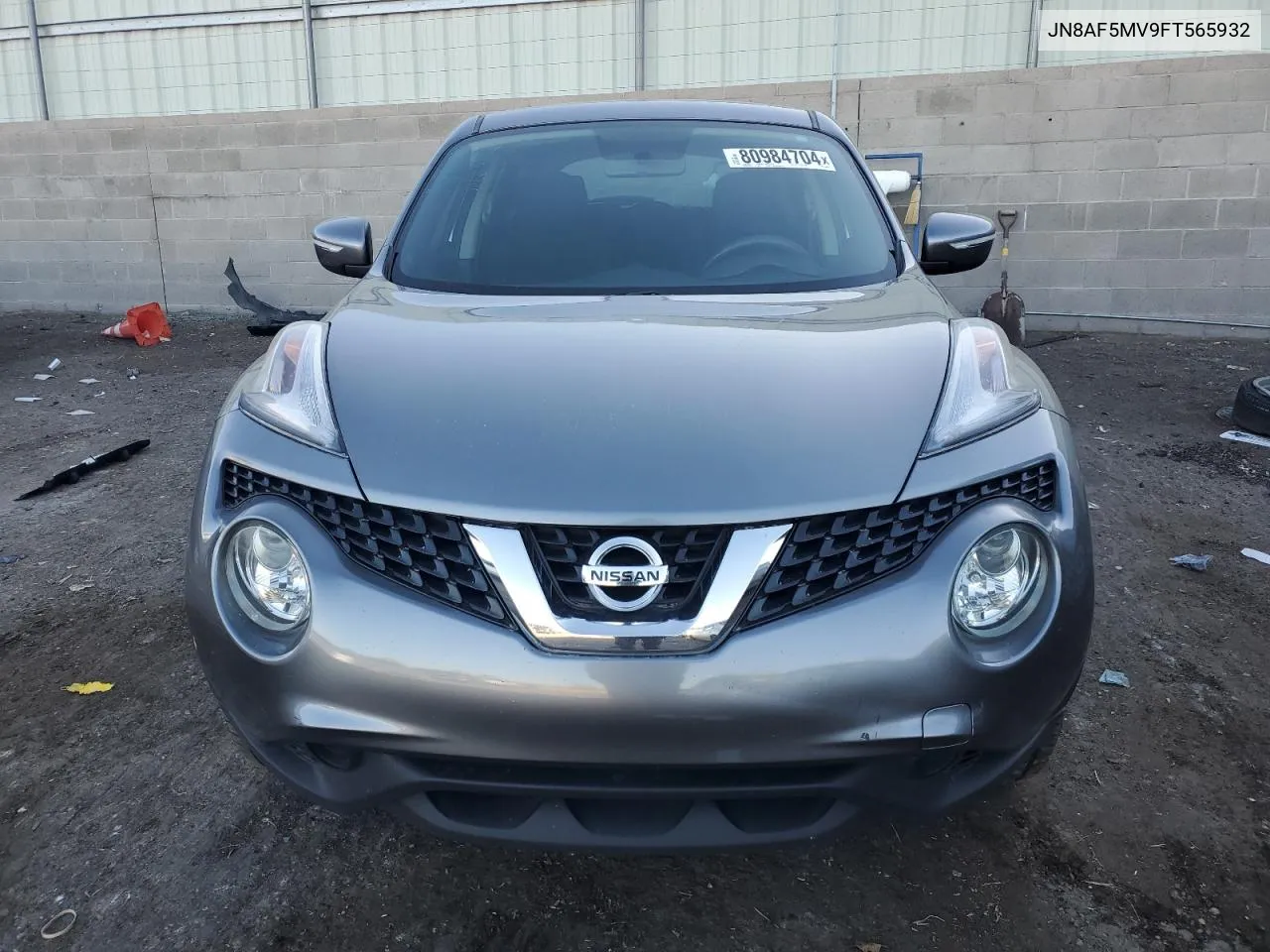 2015 Nissan Juke S VIN: JN8AF5MV9FT565932 Lot: 80984704