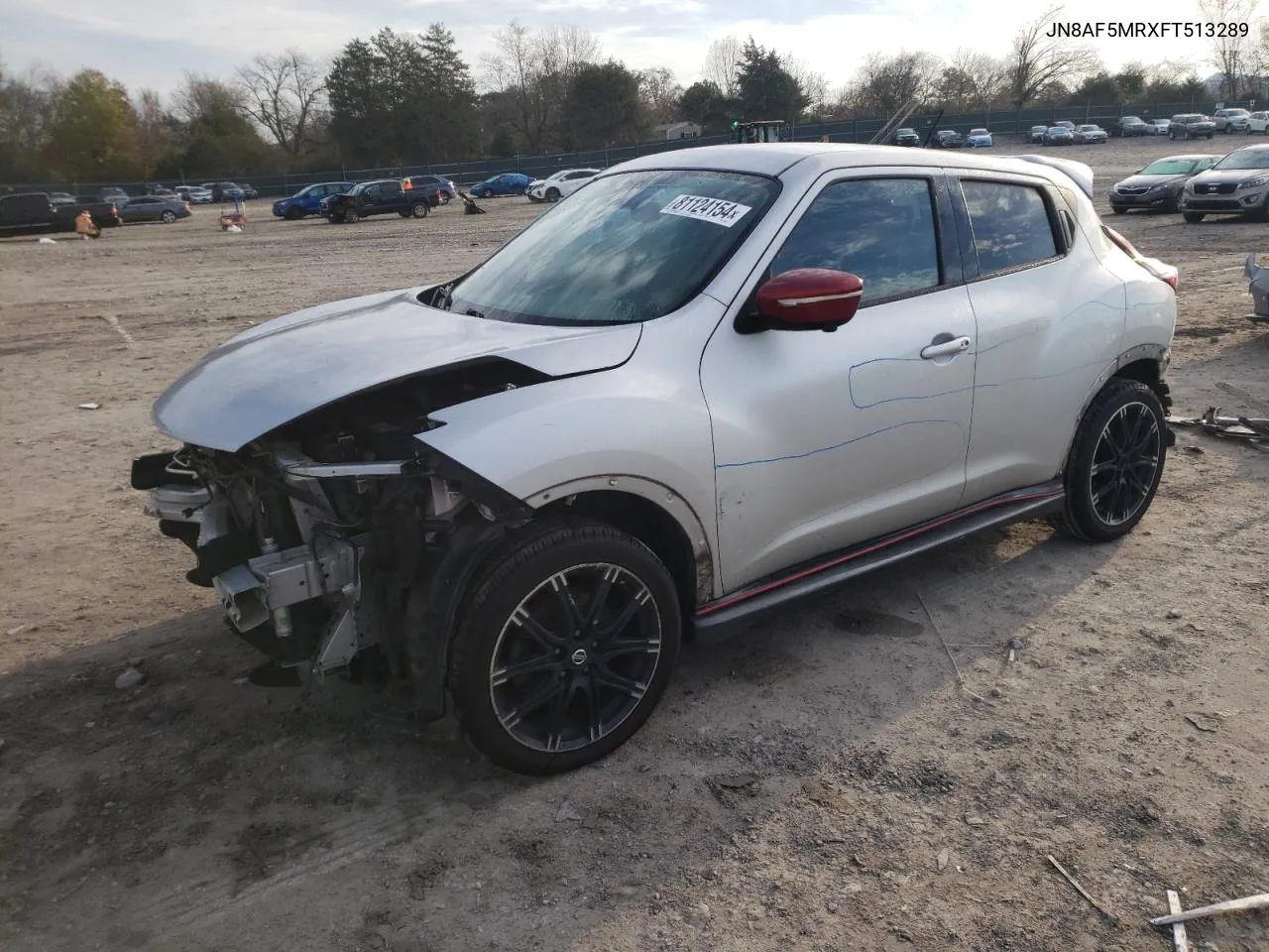 2015 Nissan Juke S VIN: JN8AF5MRXFT513289 Lot: 81124154