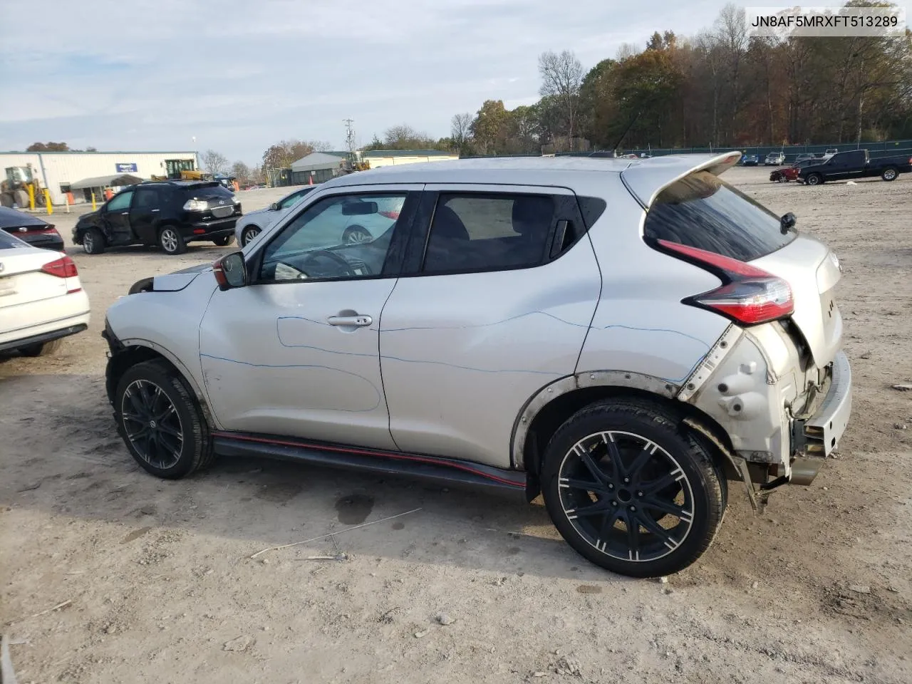 2015 Nissan Juke S VIN: JN8AF5MRXFT513289 Lot: 81124154