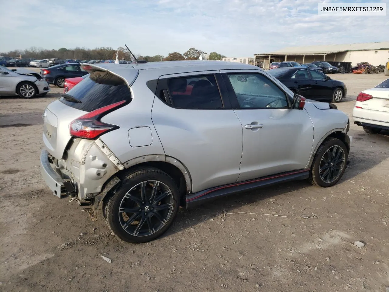 2015 Nissan Juke S VIN: JN8AF5MRXFT513289 Lot: 81124154