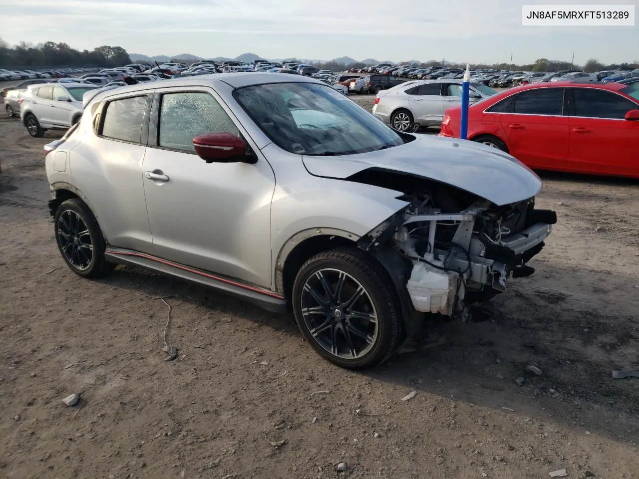 2015 Nissan Juke S VIN: JN8AF5MRXFT513289 Lot: 81124154