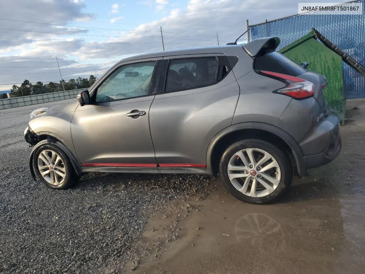 2015 Nissan Juke S VIN: JN8AF5MR8FT501867 Lot: 81143694