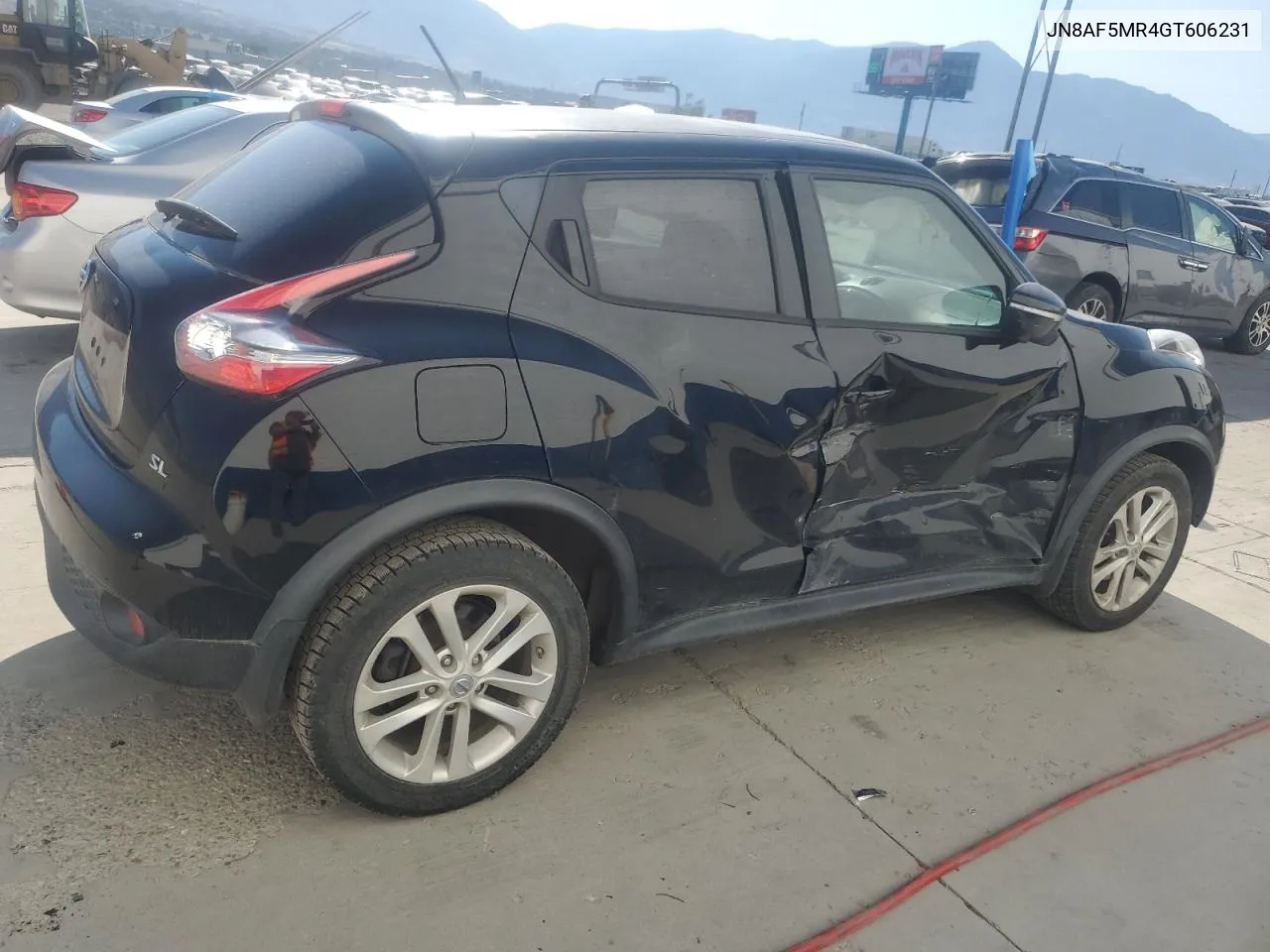 2016 Nissan Juke S VIN: JN8AF5MR4GT606231 Lot: 61910524