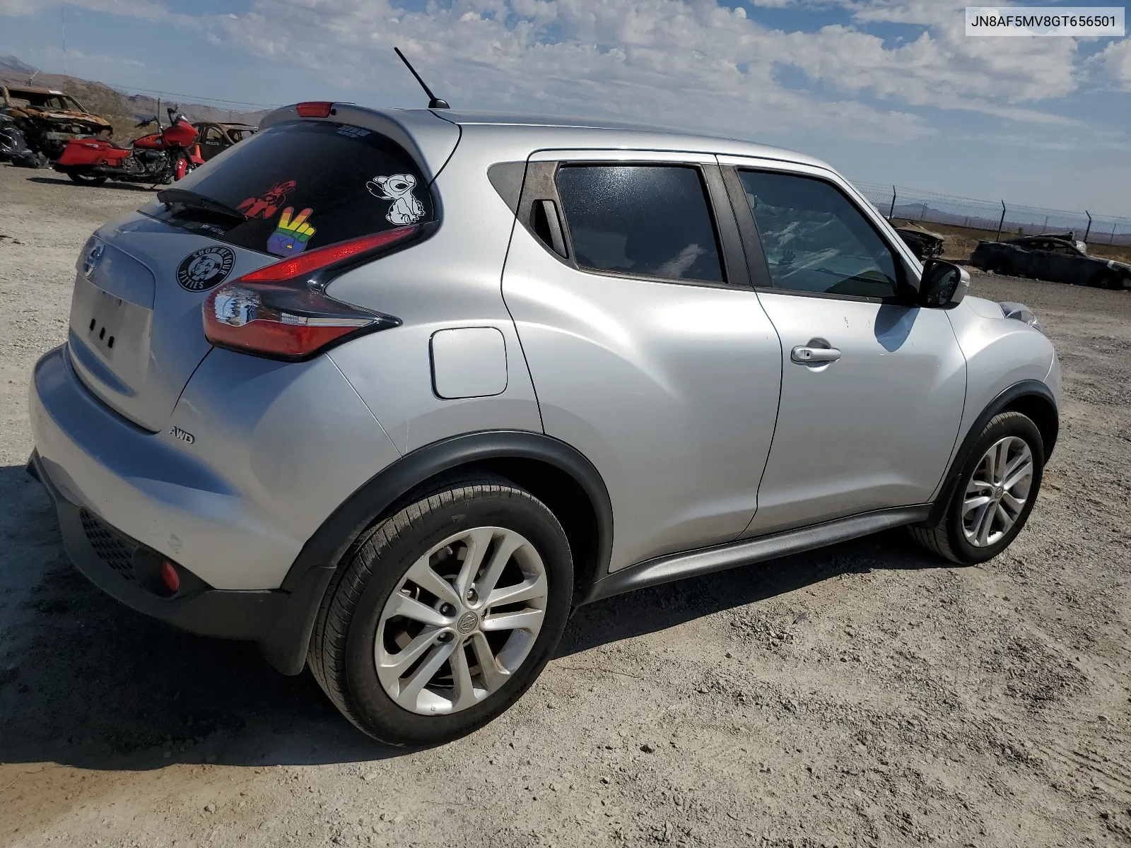 2016 Nissan Juke S VIN: JN8AF5MV8GT656501 Lot: 63999514