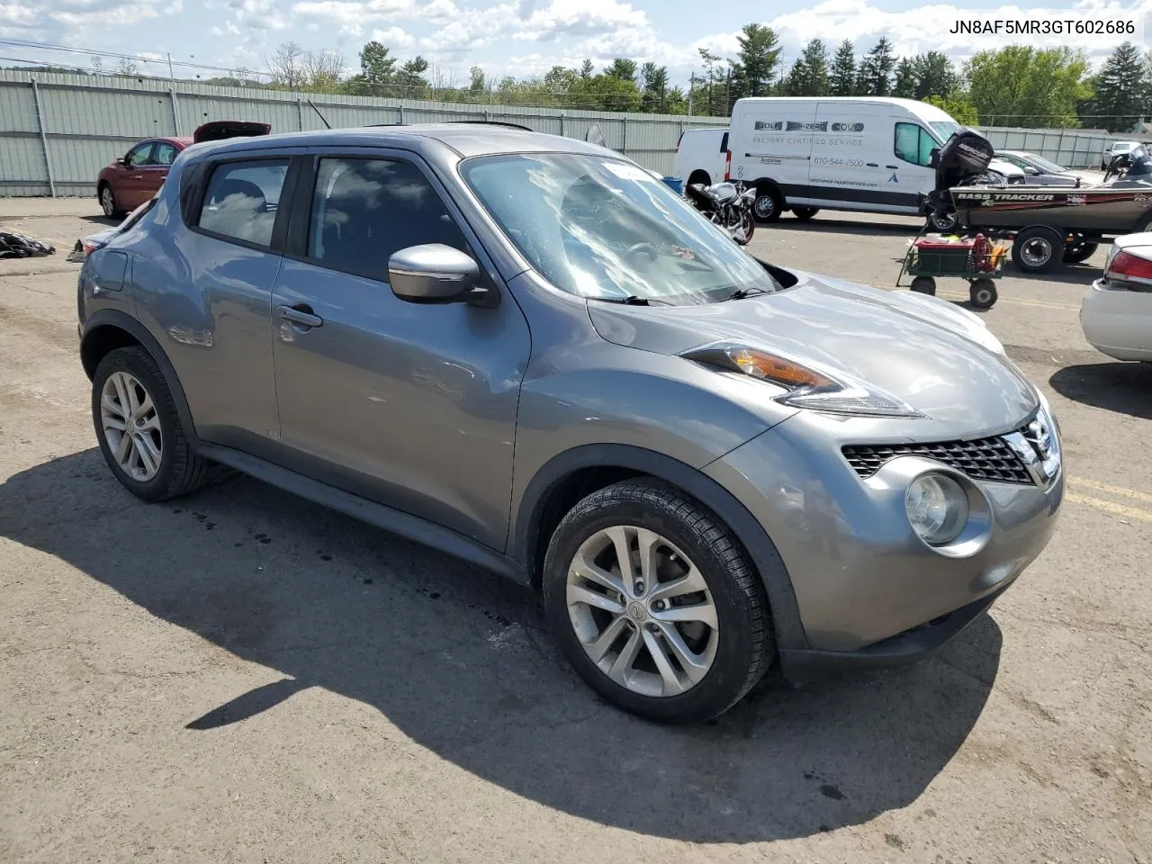 2016 Nissan Juke S VIN: JN8AF5MR3GT602686 Lot: 67241484