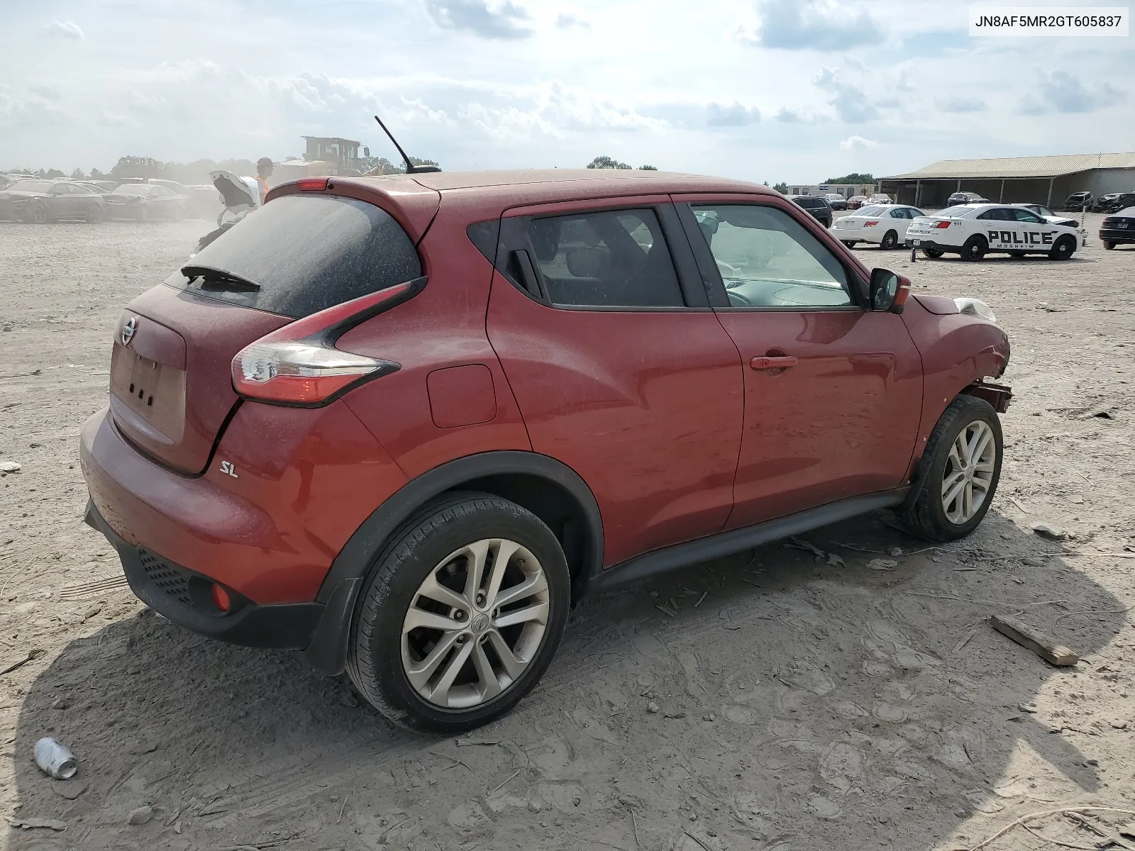 2016 Nissan Juke S VIN: JN8AF5MR2GT605837 Lot: 67667244