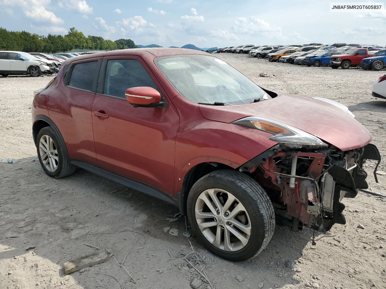 2016 Nissan Juke S VIN: JN8AF5MR2GT605837 Lot: 67667244