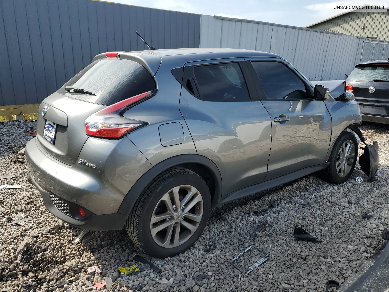 2016 Nissan Juke S VIN: JN8AF5MV5GT660103 Lot: 68537054