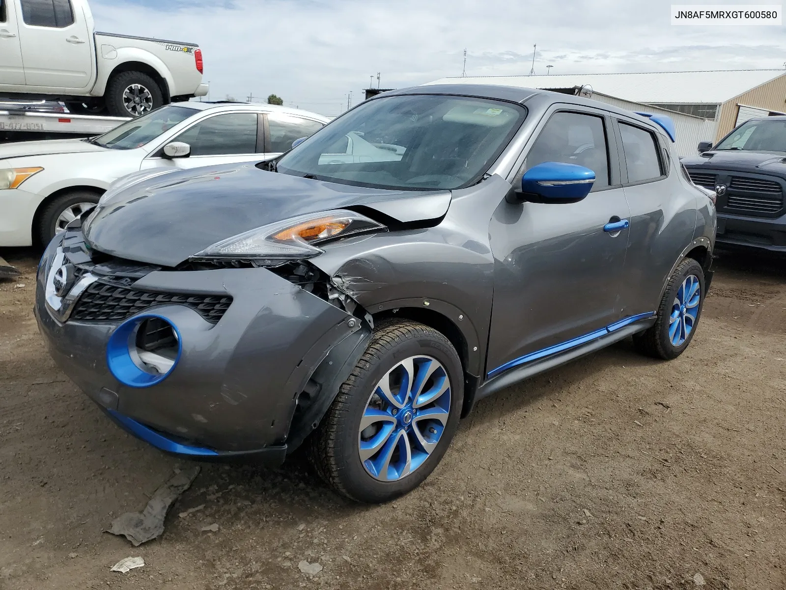 2016 Nissan Juke S VIN: JN8AF5MRXGT600580 Lot: 68946474