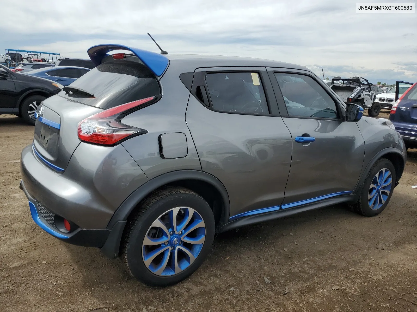 2016 Nissan Juke S VIN: JN8AF5MRXGT600580 Lot: 68946474