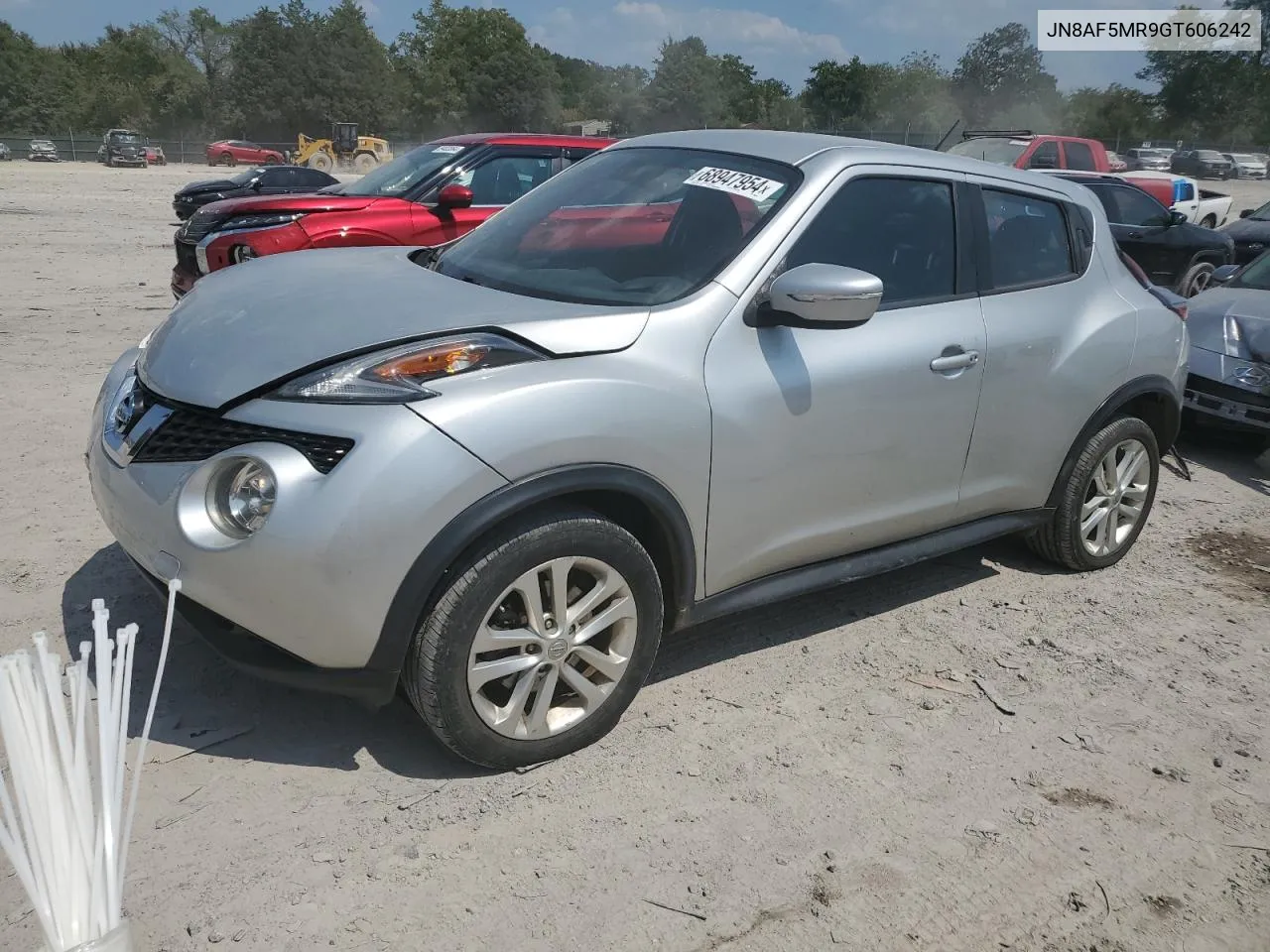 2016 Nissan Juke S VIN: JN8AF5MR9GT606242 Lot: 68947954