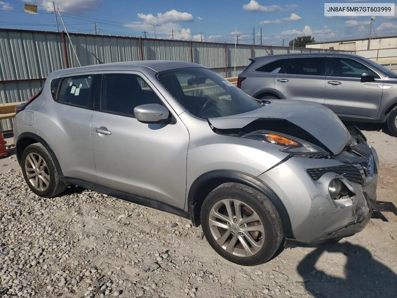 2016 Nissan Juke S VIN: JN8AF5MR7GT603999 Lot: 69114114