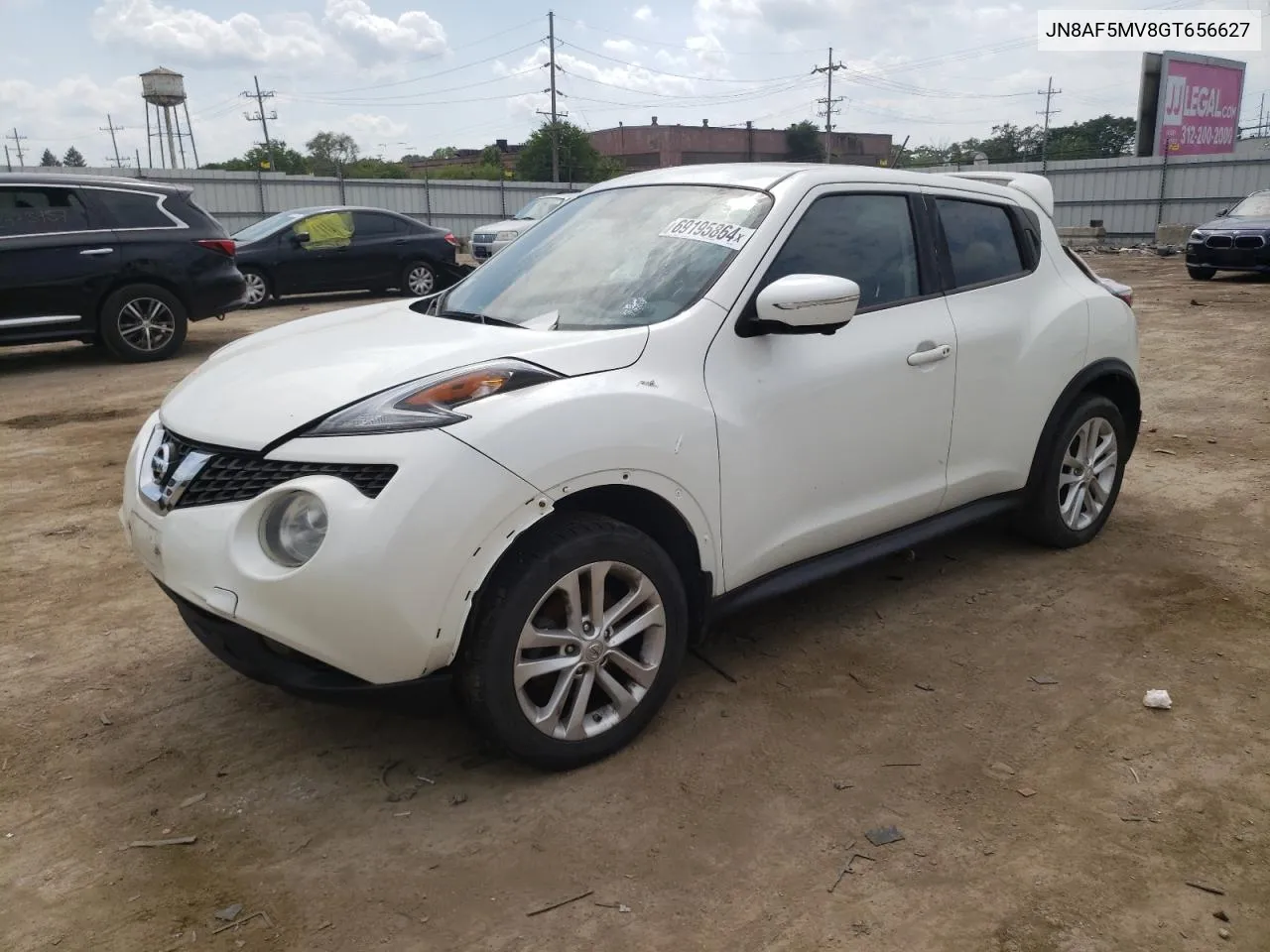 2016 Nissan Juke S VIN: JN8AF5MV8GT656627 Lot: 69195864