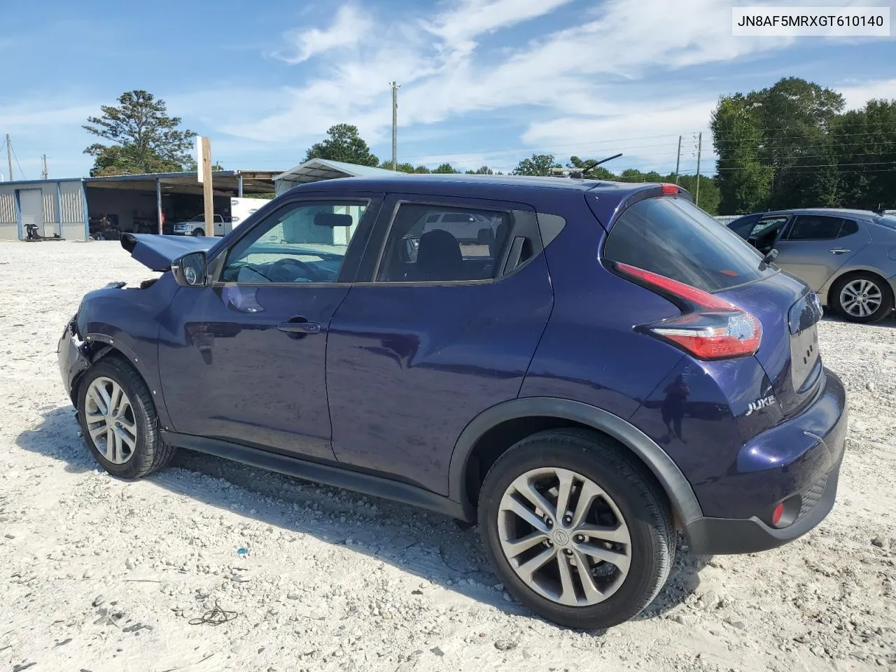 2016 Nissan Juke S VIN: JN8AF5MRXGT610140 Lot: 70078094