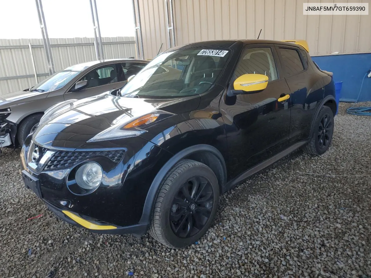 2016 Nissan Juke S VIN: JN8AF5MV7GT659390 Lot: 72653014