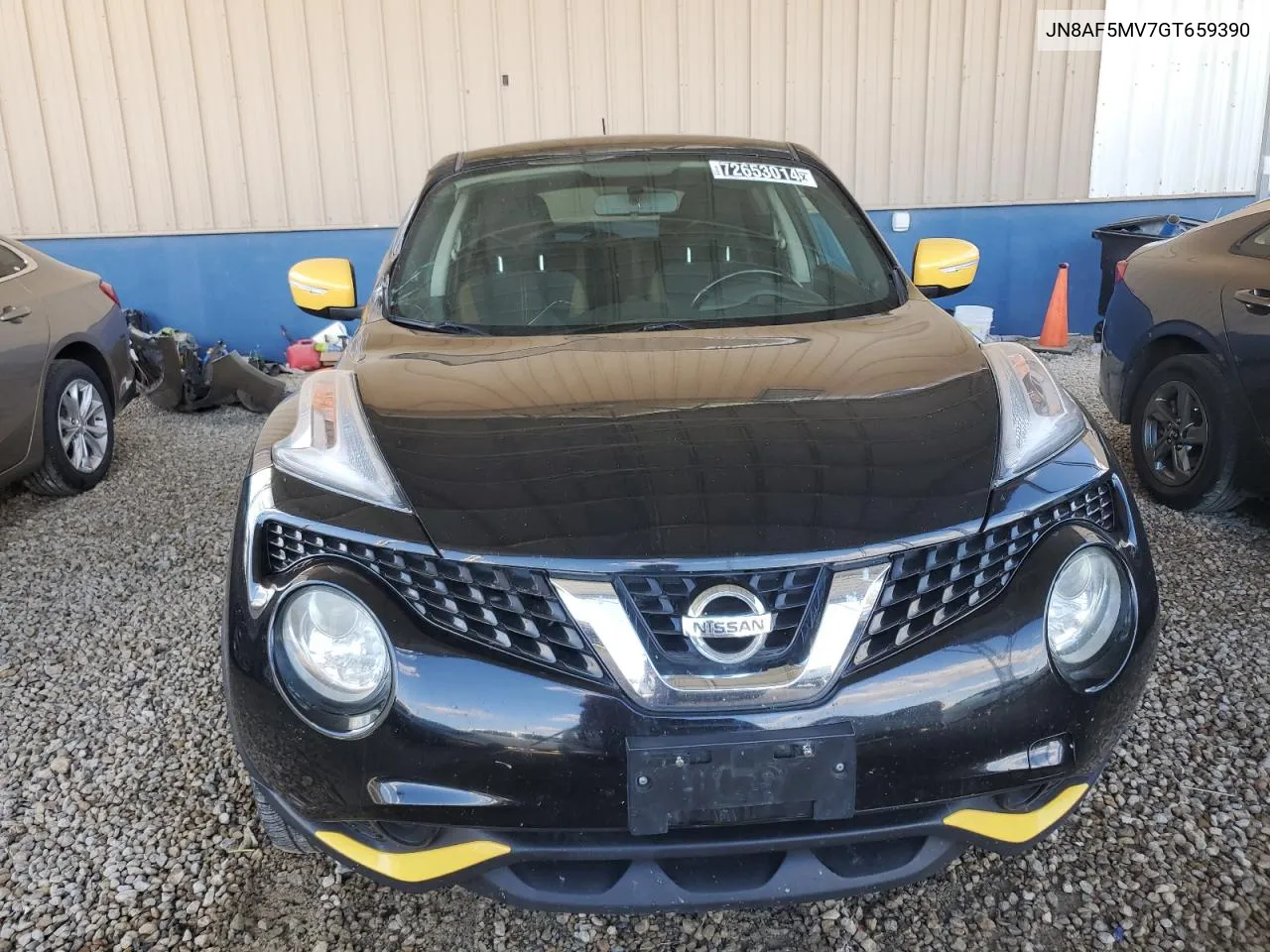 2016 Nissan Juke S VIN: JN8AF5MV7GT659390 Lot: 72653014