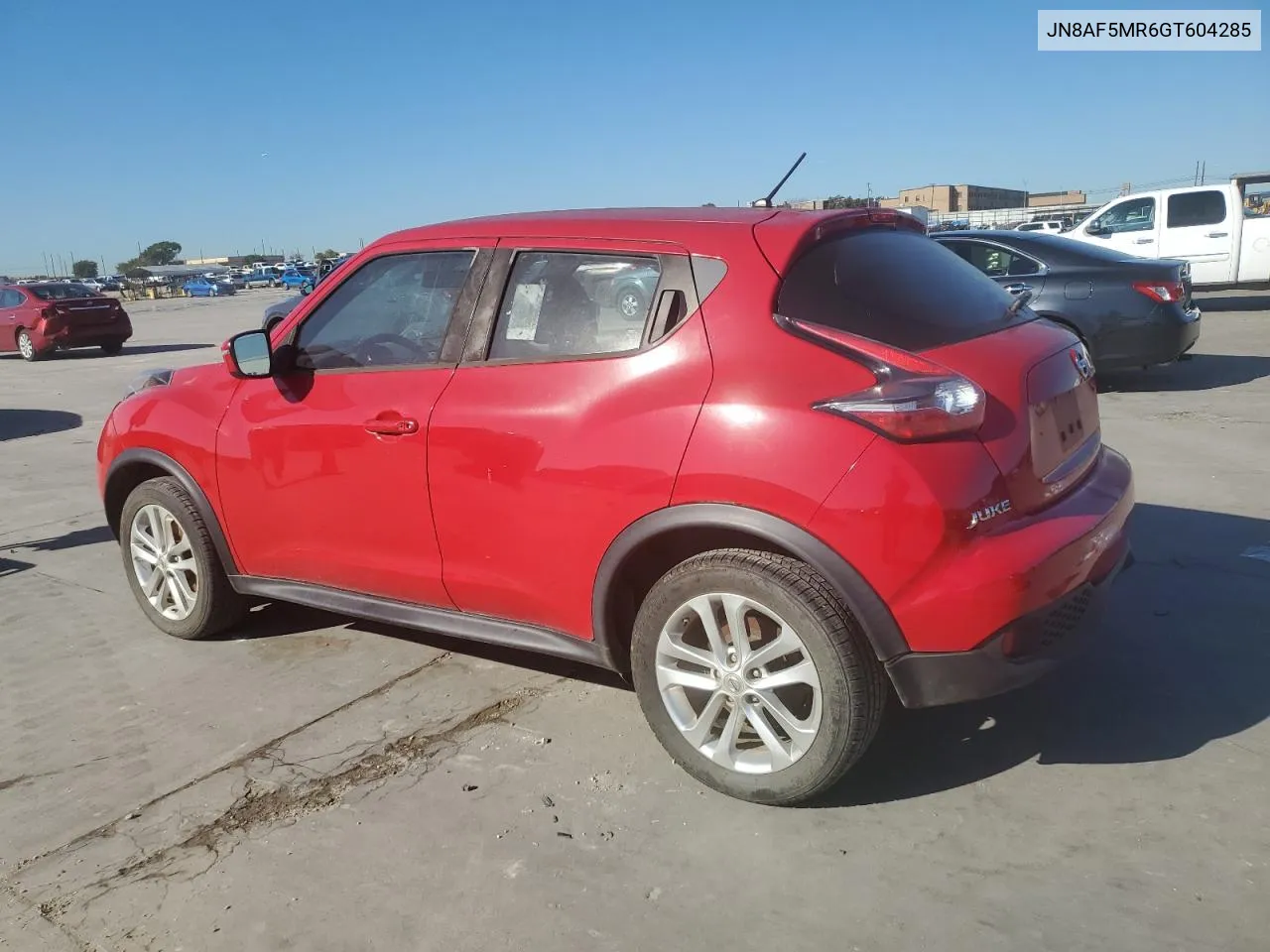 2016 Nissan Juke S VIN: JN8AF5MR6GT604285 Lot: 73180554