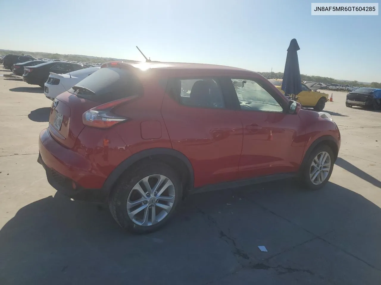 2016 Nissan Juke S VIN: JN8AF5MR6GT604285 Lot: 73180554