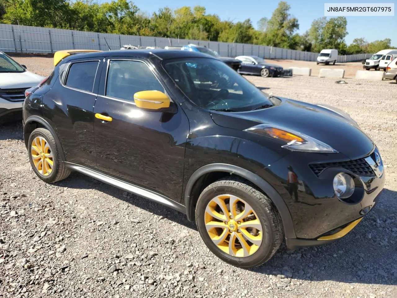 2016 Nissan Juke S VIN: JN8AF5MR2GT607975 Lot: 73782534