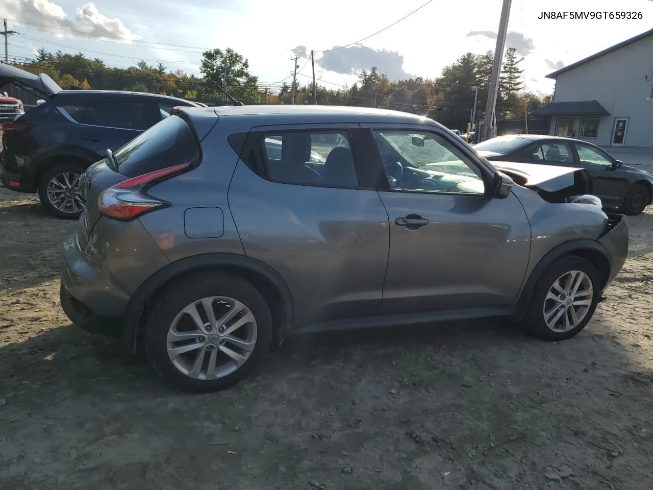 2016 Nissan Juke S VIN: JN8AF5MV9GT659326 Lot: 73941954