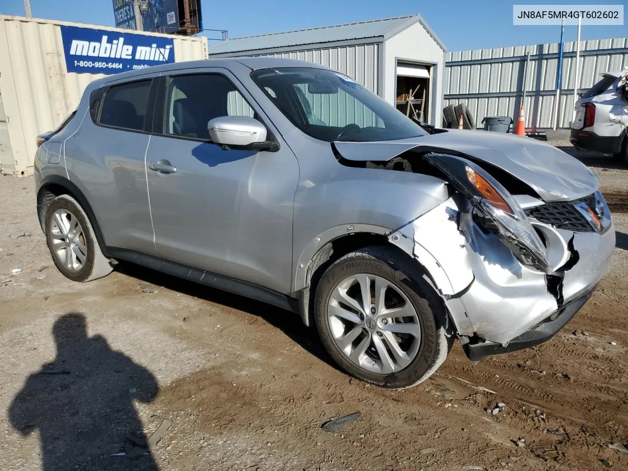 JN8AF5MR4GT602602 2016 Nissan Juke S